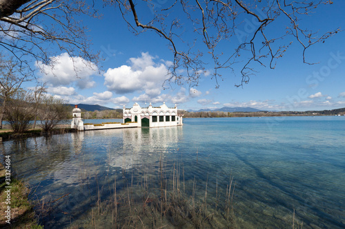 Lake Banyoles, Spain. photo