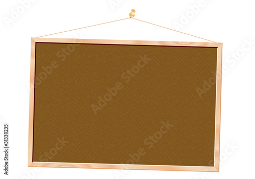 leere pinnwand corkboard blank
