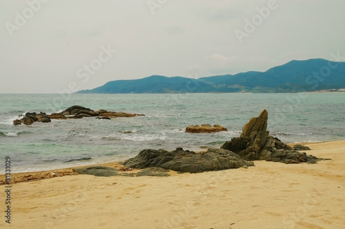 Coast of Halkidi, Greece photo