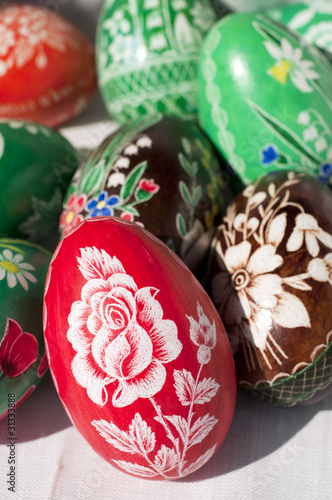 tradycyjne wiejskie polskie pisanki