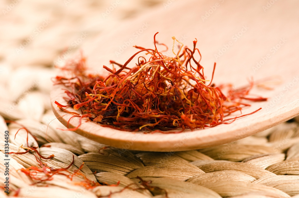 Fototapeta premium safran. herbs and spices