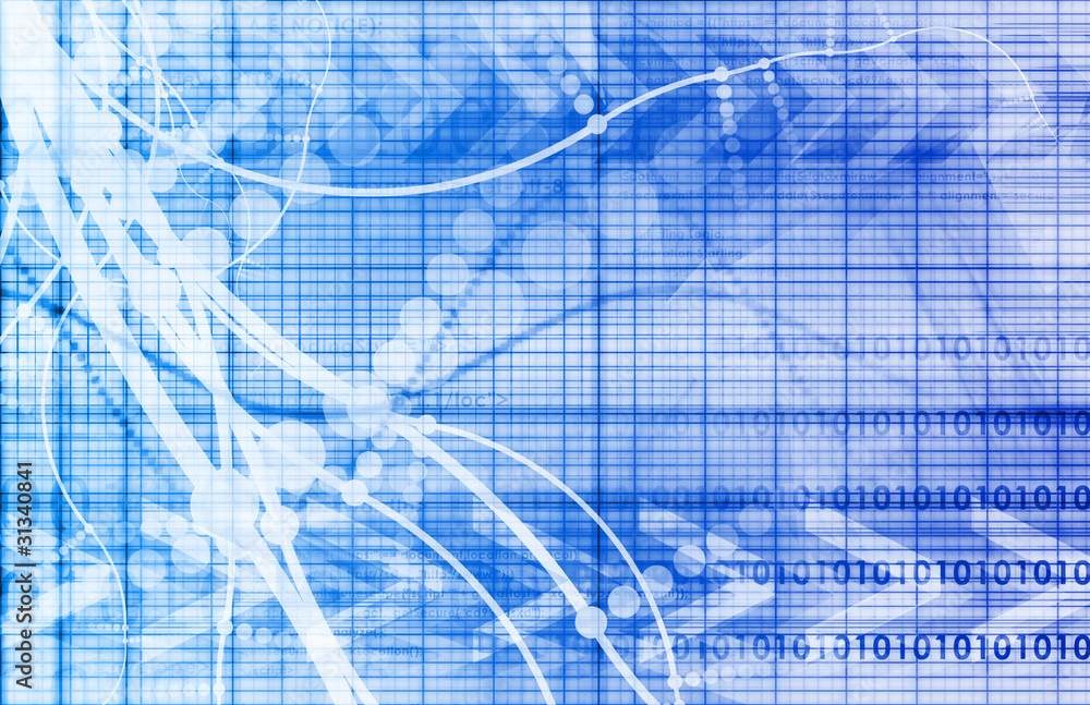 Obraz premium Internet Abstract