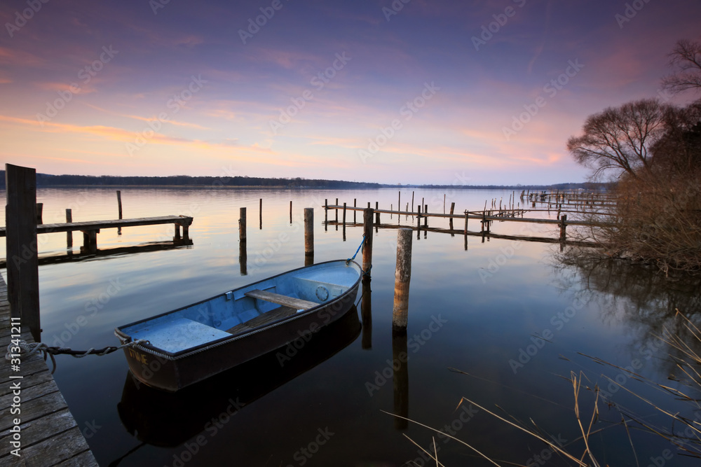 Abend am See