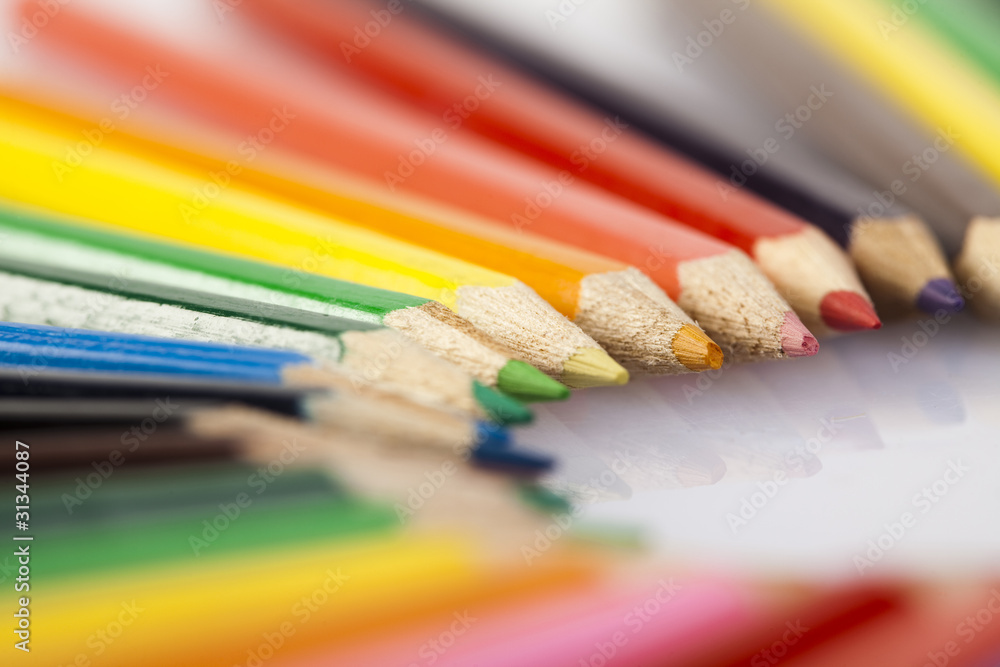 Naklejka premium pencils