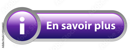 Bouton web vecteur violet EN SAVOIR PLUS