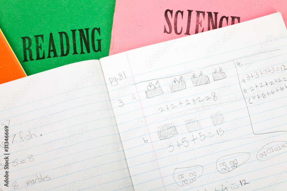 Obraz premium Child Writing