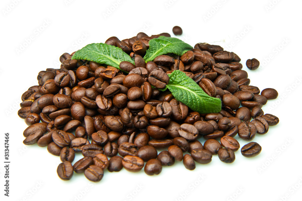 Naklejka premium coffee beans
