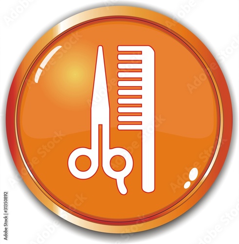 bouton coiffeur