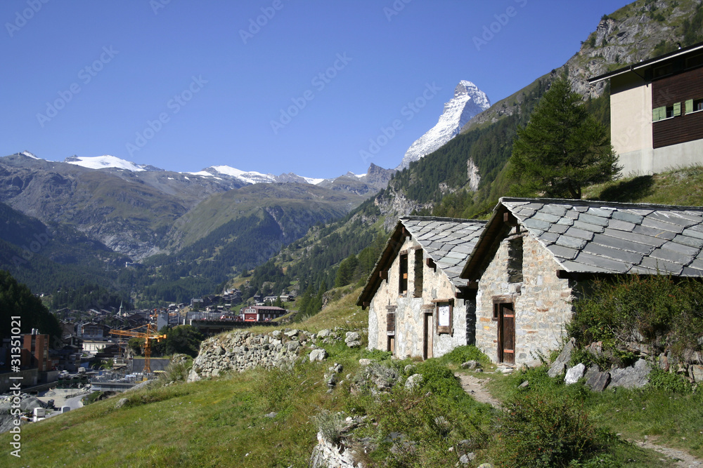 Matterhorn, Monte Rosa, Zermatt