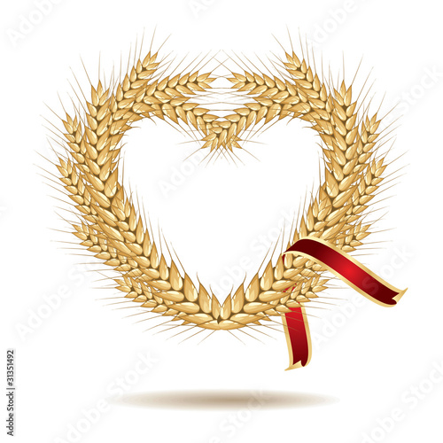 Wheaten heart