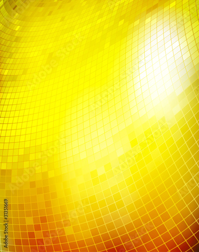 Golden business mosaic.Vector creative background. Eps10