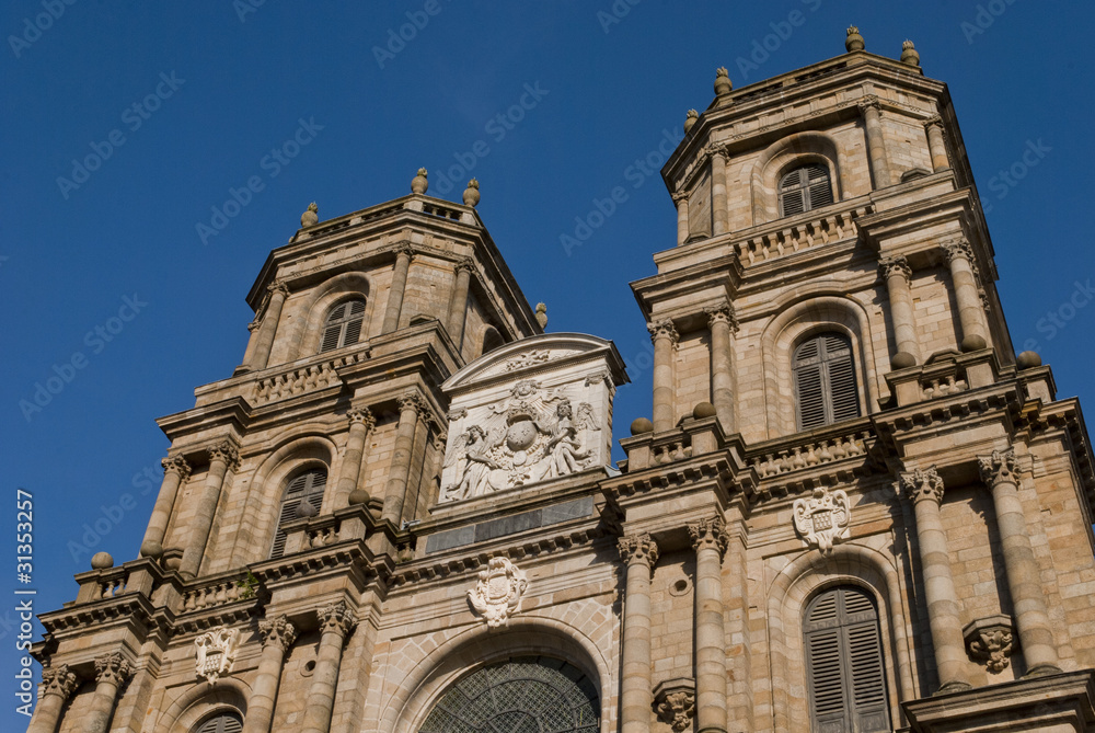 Fototapeta premium cathédrale Saint-Pierre de Rennes