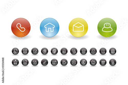 Iconset bunt