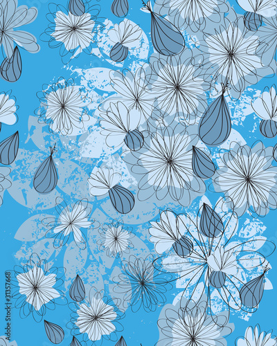 floral seamless pattern
