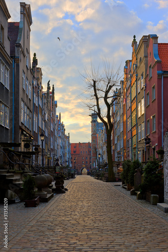 Mariacka Street in Gdansk, Poland. #31358209