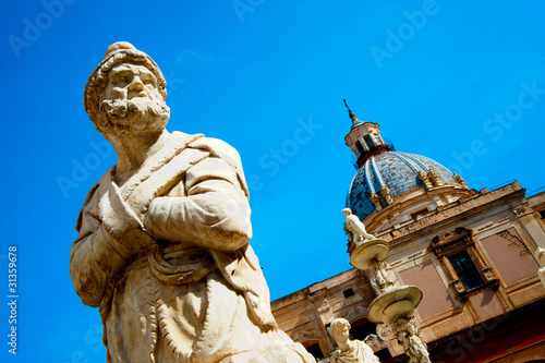 Palermo Piazza Pretoria photo