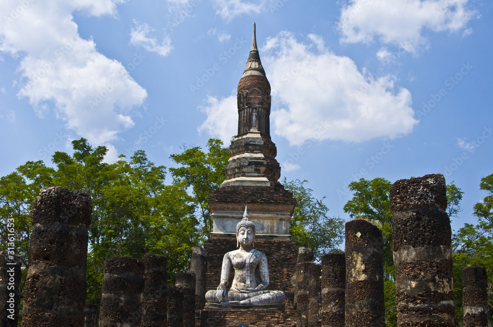 Fototapeta premium Wat Traphang Ngoen