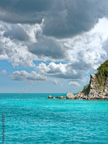 Seascape with Gulf of Thailand. Island Koh Lan © Sergey Belov