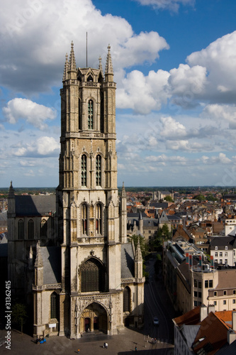 St Bavos Cathedral, Gent, Belgium photo