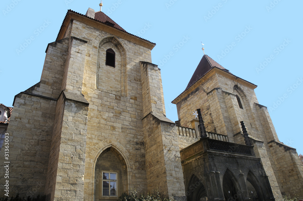Church of the Knights of Malta Prague Czech Republic