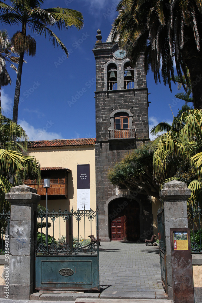 Eglise du couvent San Augustin à San Cristobal de La Laguna