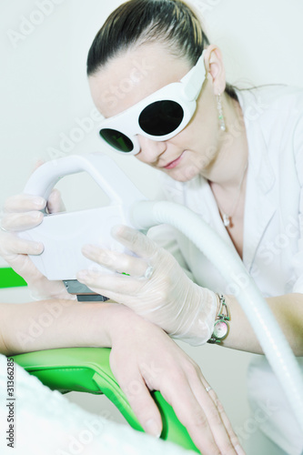 skincare and laser depilation