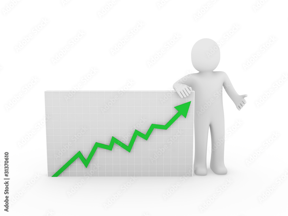 3d human arrow growth 3d human arrow growth