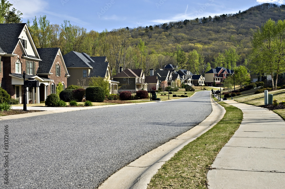 Peaceful Modern Neighborhood Peaceful Modern Neighborhood
