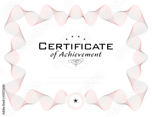 template of diploma or certificate