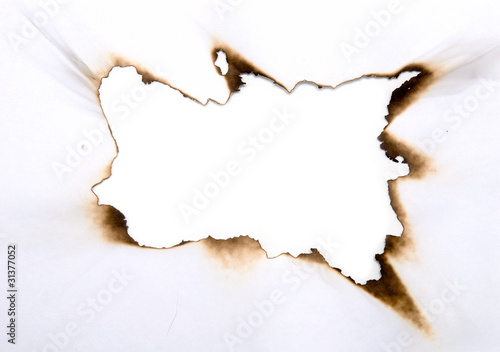 burnt hole
