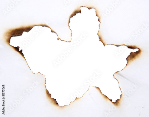 burnt hole
