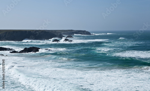 Vagues plage du Donnat Belle-ile-en-mer