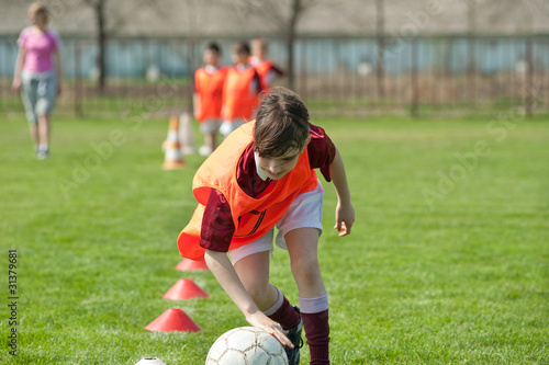girl on the sports field © Dusan Kostic