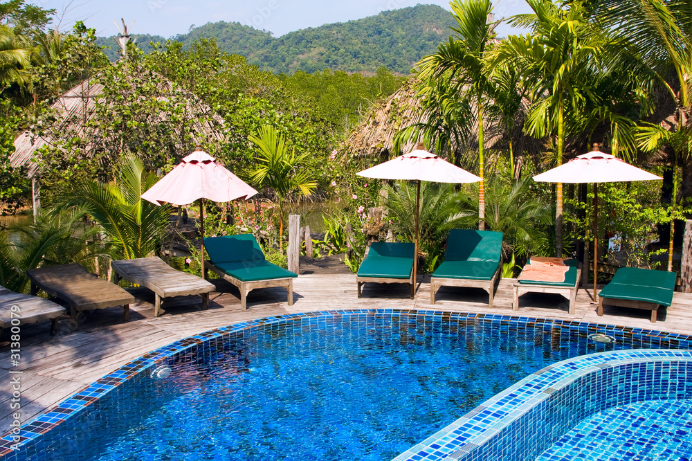 Swimming pool , Thailand