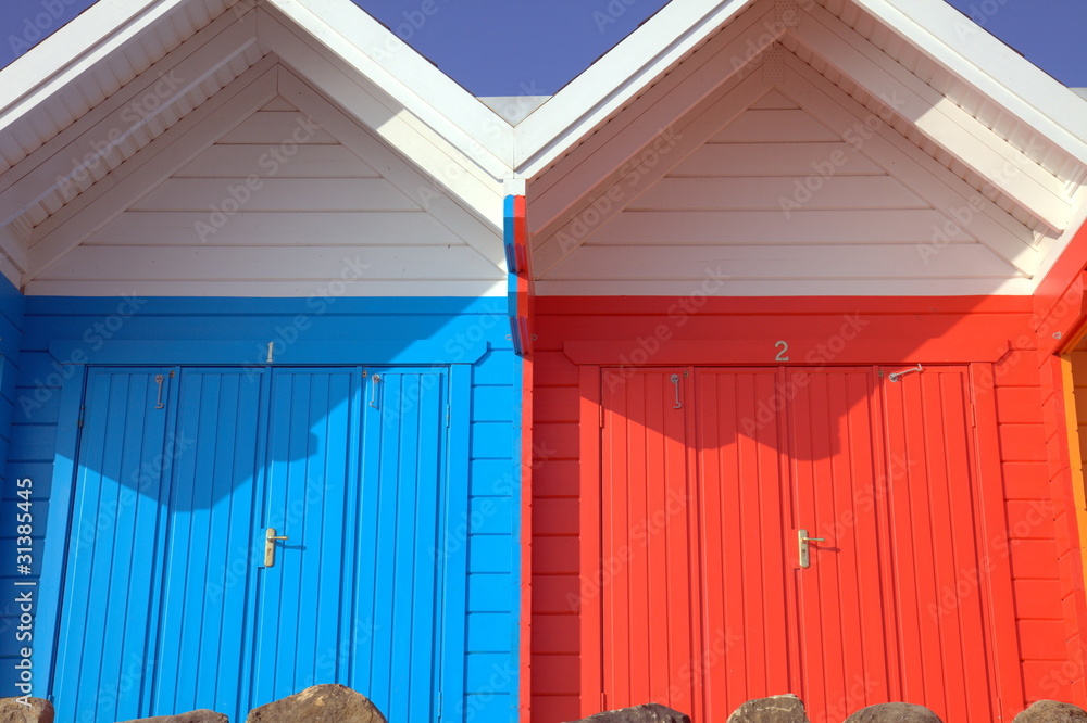 Beach huts Beach huts