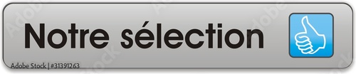 bouton notre sélection
