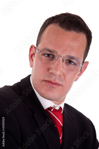 Portrait of a  business man with glasses © AlexandreNunes