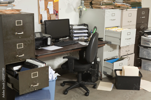 Very Messy Office