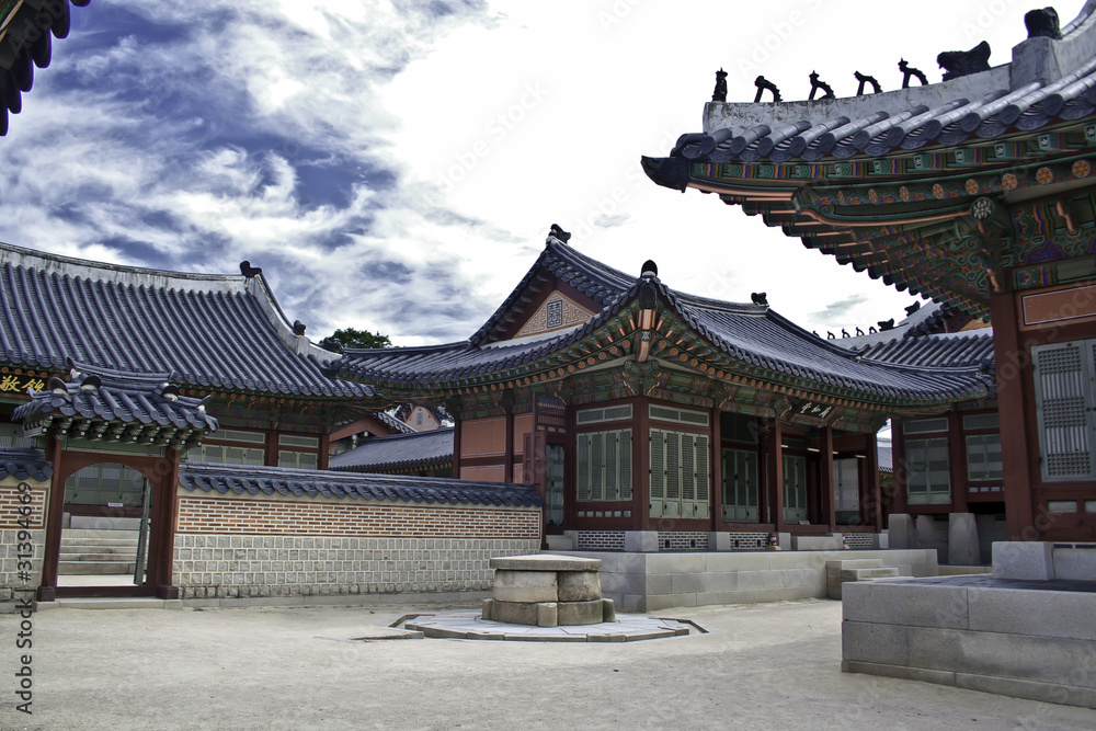 Naklejka premium Korean Palace