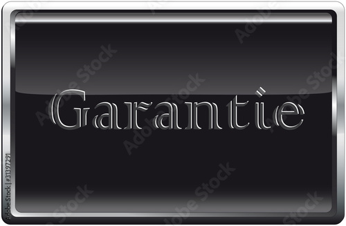 Blackbutton Garantie grau