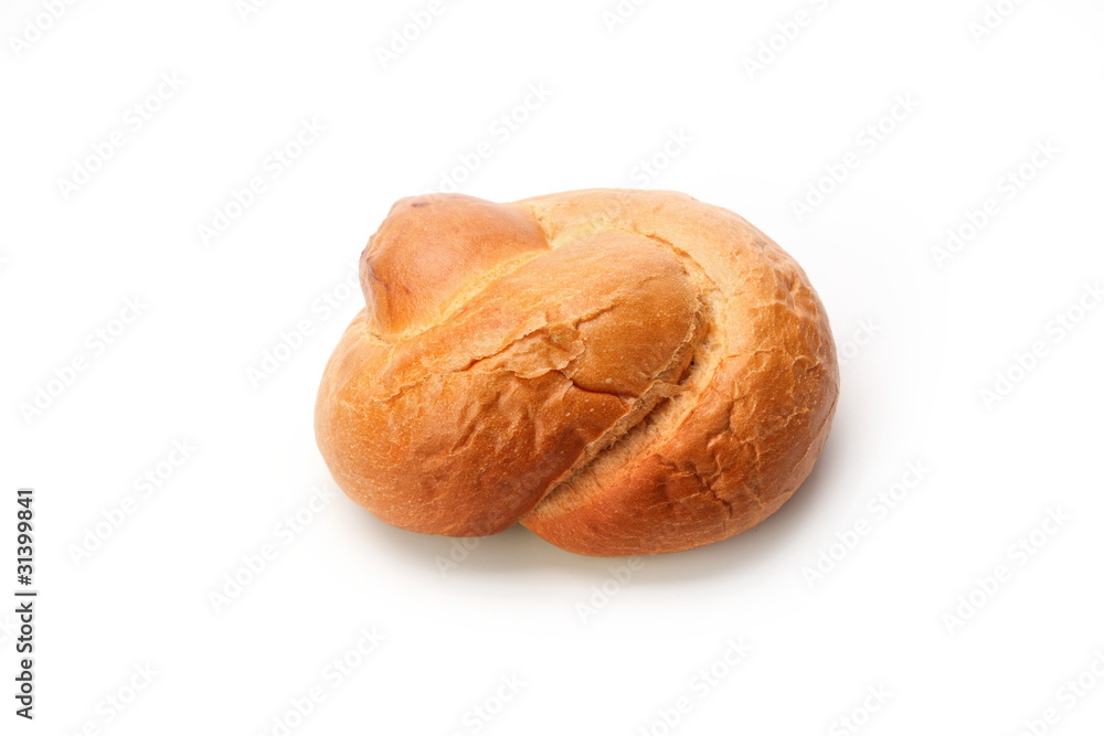 Bread loaf isolated on white background Bread loaf isolated on white background