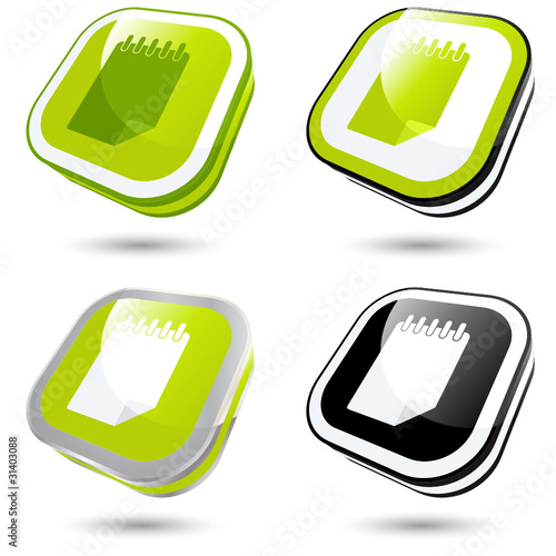 block notiz notizblock zeichen symbol