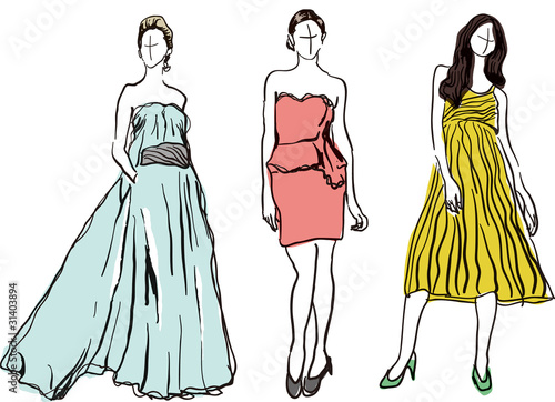 dress woman