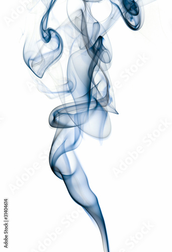 Abstract smoke isolated on white background. Design
