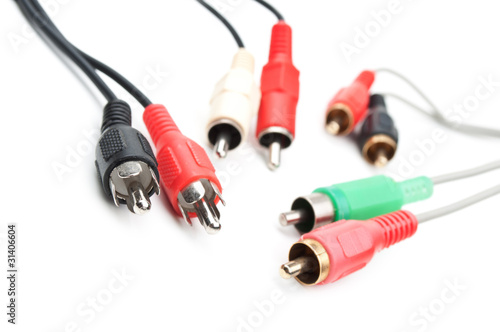 video cable isolated