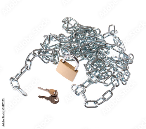 Padlock and Chain