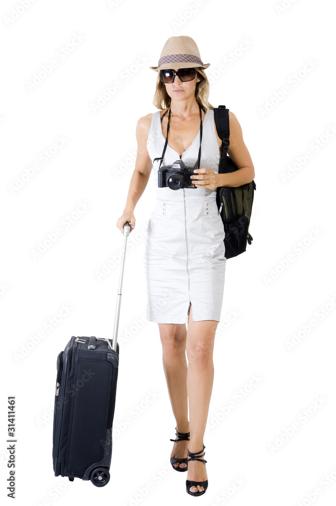 travelling woman