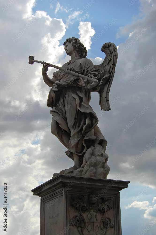 Angel sculpture at Vatican