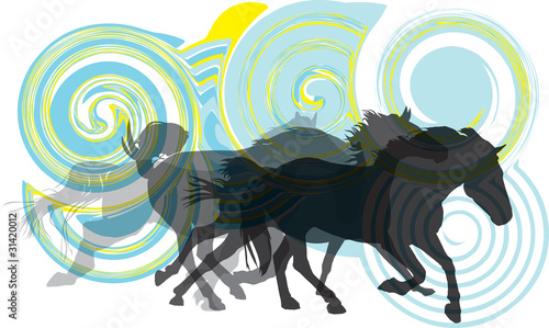 Horse vector illustration