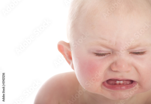 Crying baby boy